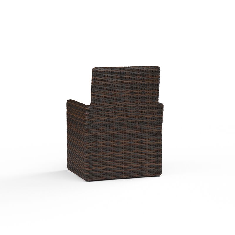 Montecito Dining Chair in Canvas Flax w/ Self Welt
