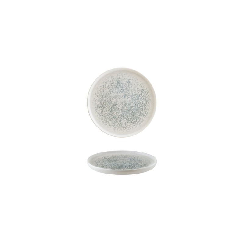 Luna Ocean dia.6.25" Round Decorated Porcelain Plate (Set of 4)