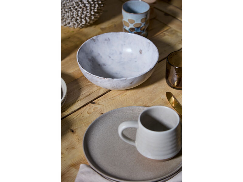Kavala Pasta Bowl I in Cloud (Set of 4)