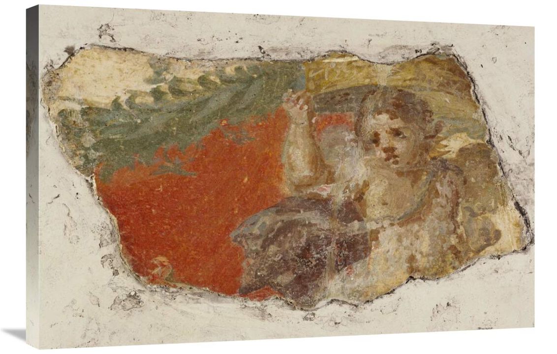 Fresco Fragment-Canvas Art-36x24
