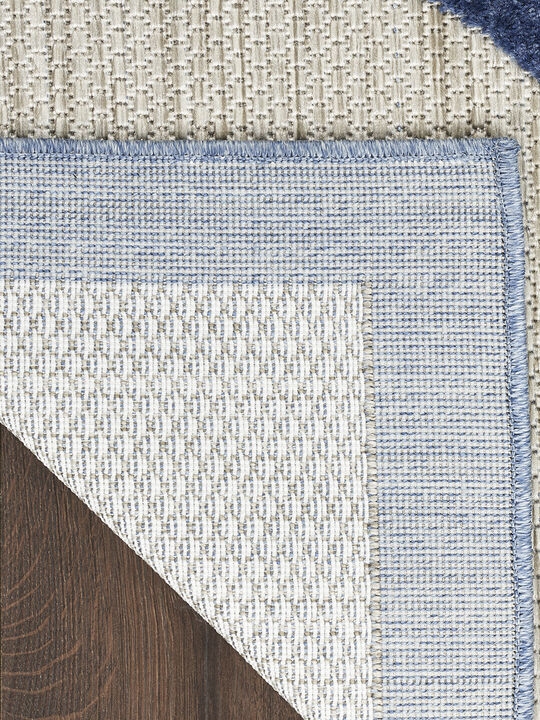 Aloha ALH33 Blue/Gray 9' x 12' Rug