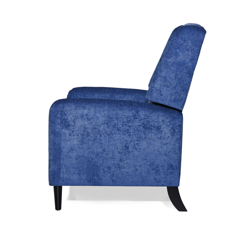 Merax Textured Fabric Push Back Wide Recliner