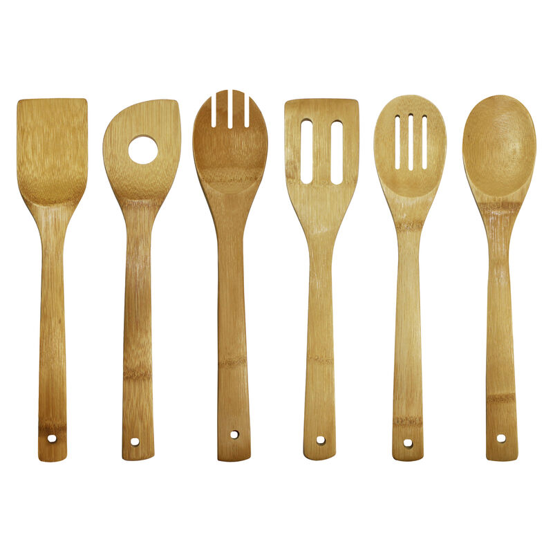 Oceanstar 7 Piece Bamboo Cooking Utensil Set