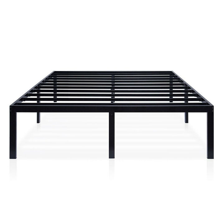 Hivvago King size 16-inch High Heavy Duty Metal Platform Bed Frame