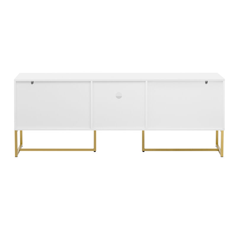 Merax TV Stand Console Table with 1 Drawer