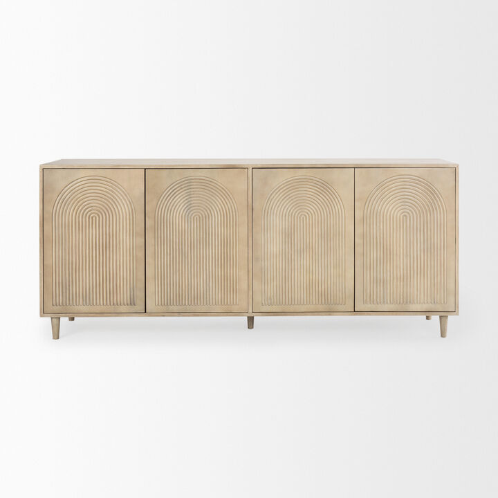 Tucker Light Brown Sideboard