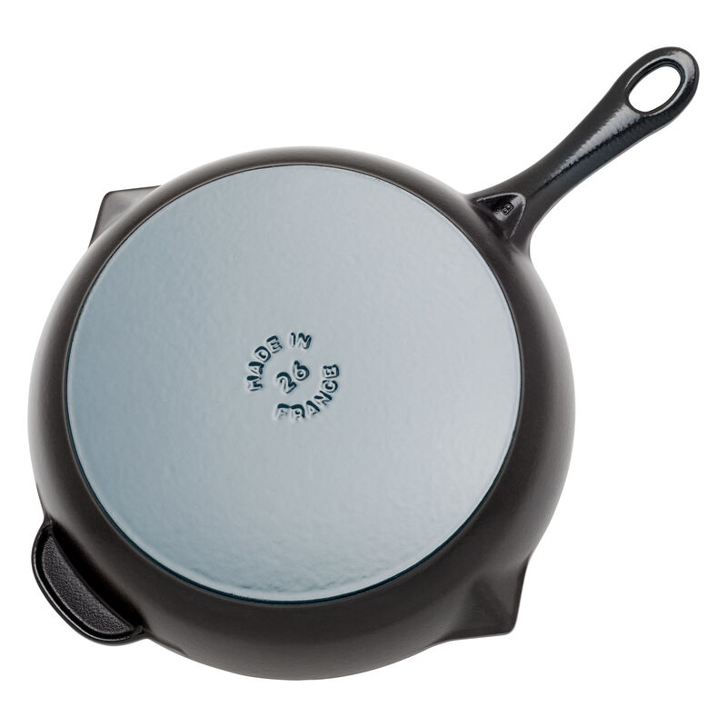 Staub Cast Iron 10-inch Fry Pan - Dark Blue