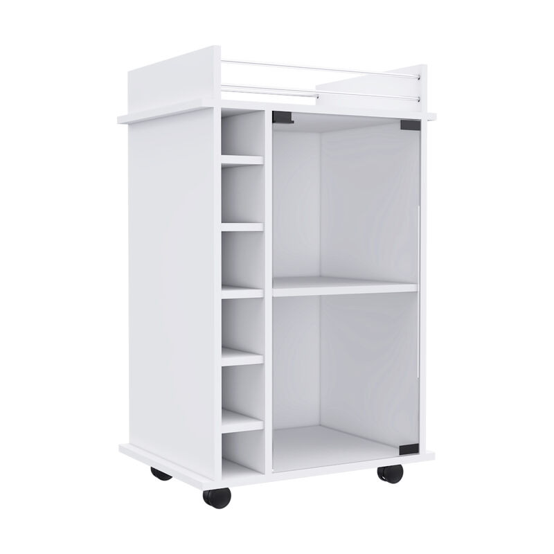 Bar Cart Baltimore, Living Room, White