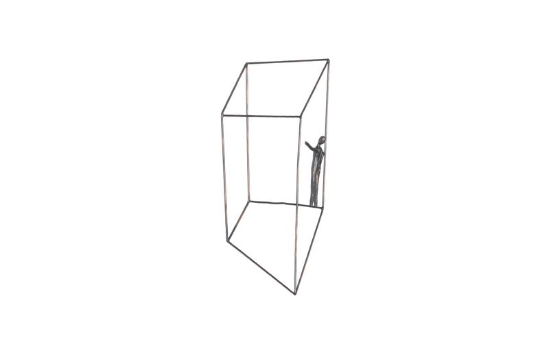 Perspective Square Standing Wall Art