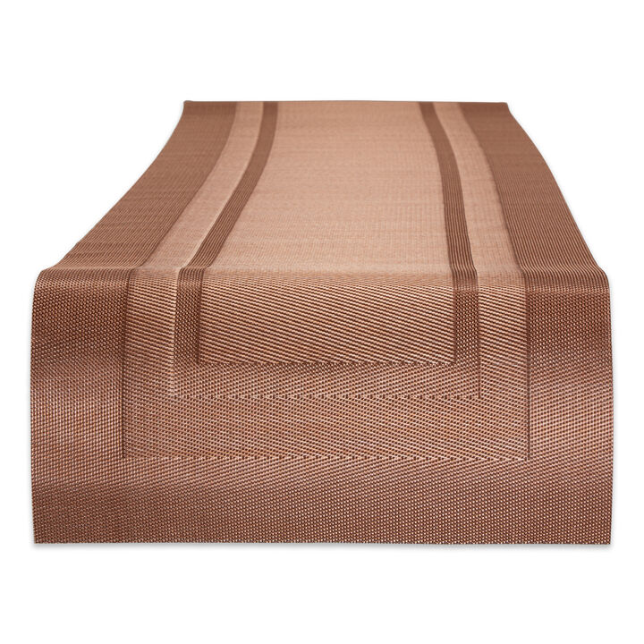 72" Red Solid Double Framed Table Runner
