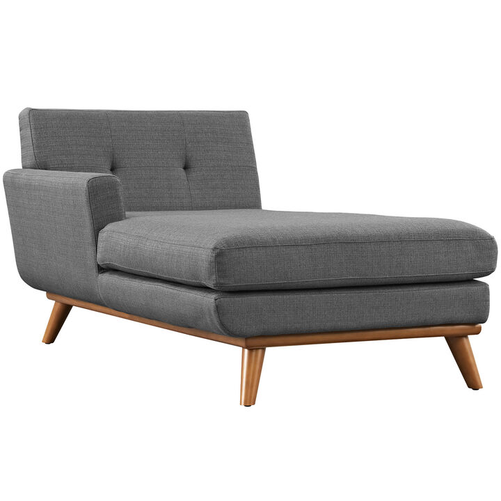 Engage Left-Facing Upholstered Fabric Chaise EEI-1793-AZU