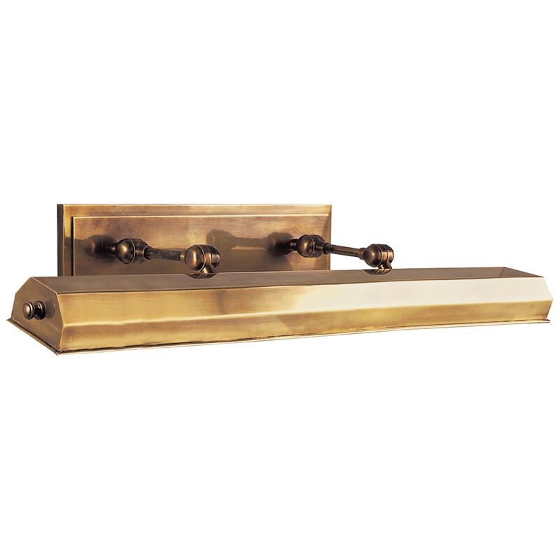 Dorchester 30" Picture Light in Antique-Burnished Brass