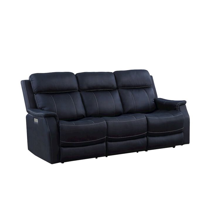 Steve Silver Valencia Dual Power Reclining Sofa - Ocean