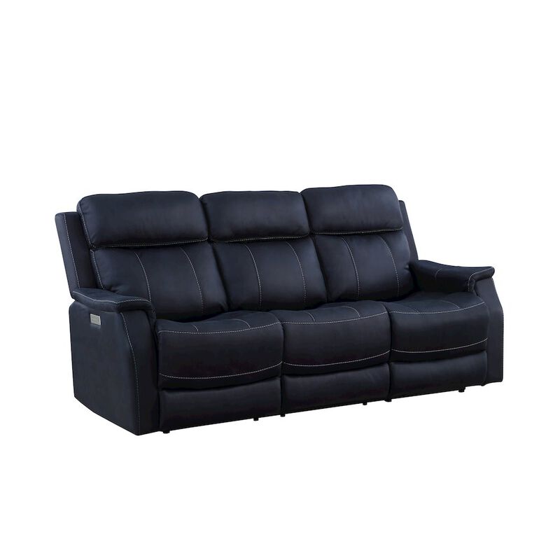 Steve Silver Valencia Dual Power Reclining Sofa - Ocean