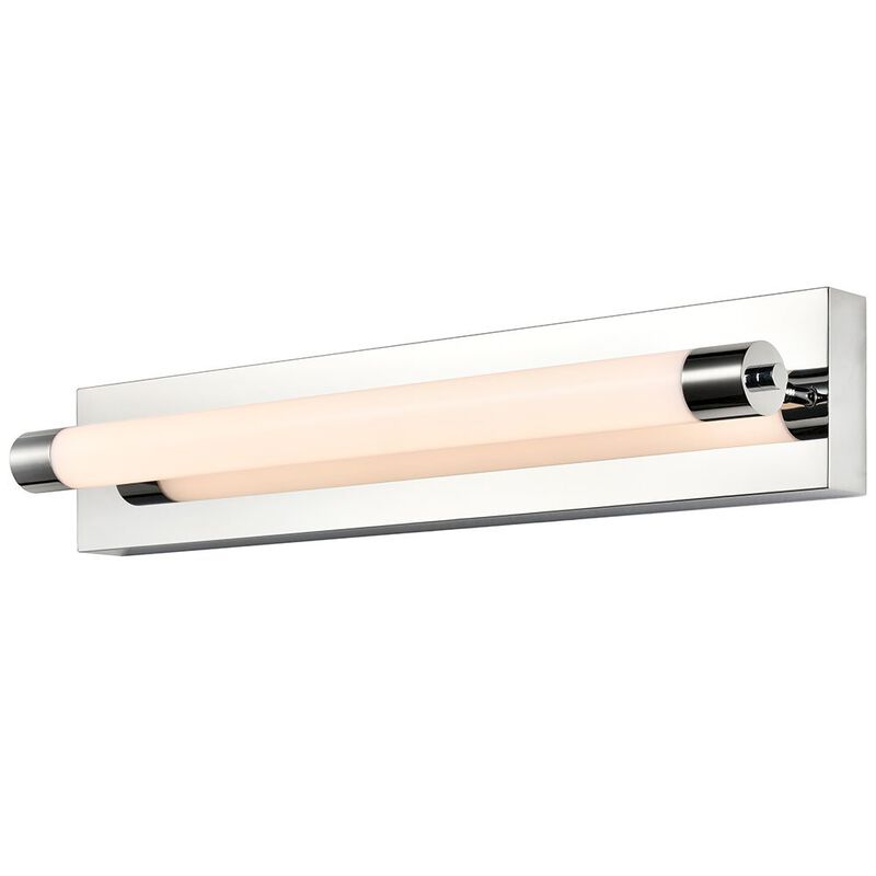 VONN Lighting Integrated LED ADA Compliant Bathroom Wall Lighting Fixture in Polished Chrome