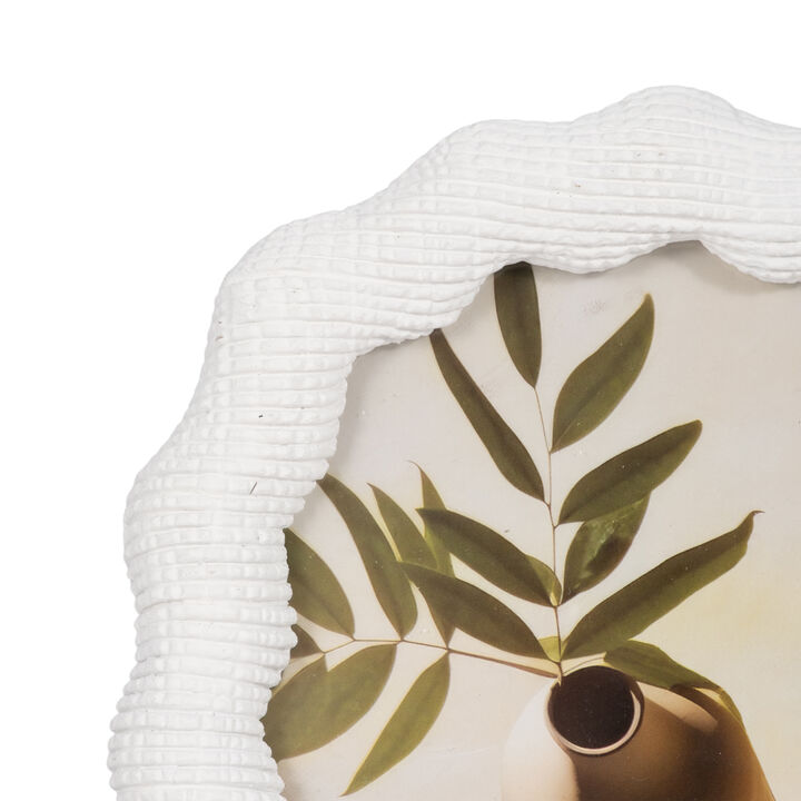5"x7"  Wht Resin Photo Frame