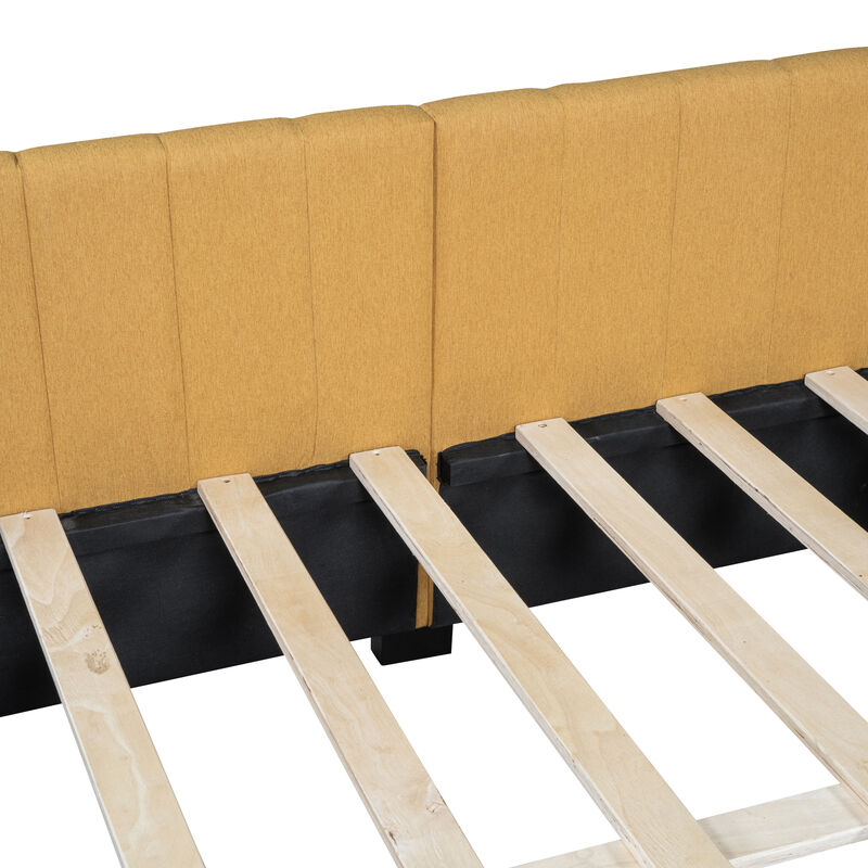Merax Upholstered Daybed with 2 Storage Drawers