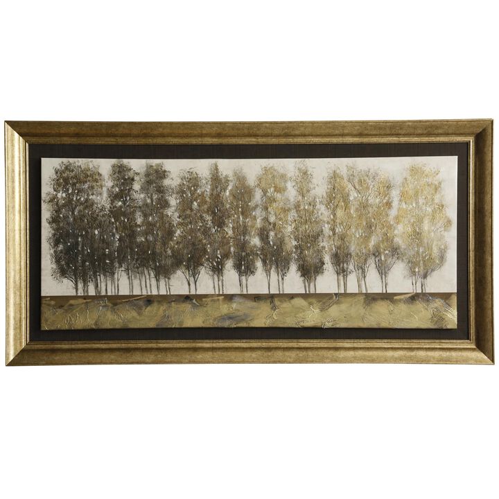 Gilt Foliage Wall Art
