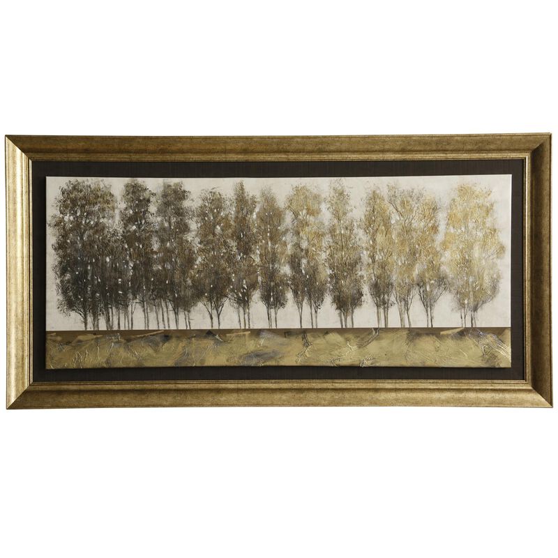 Gilt Foliage Wall Art
