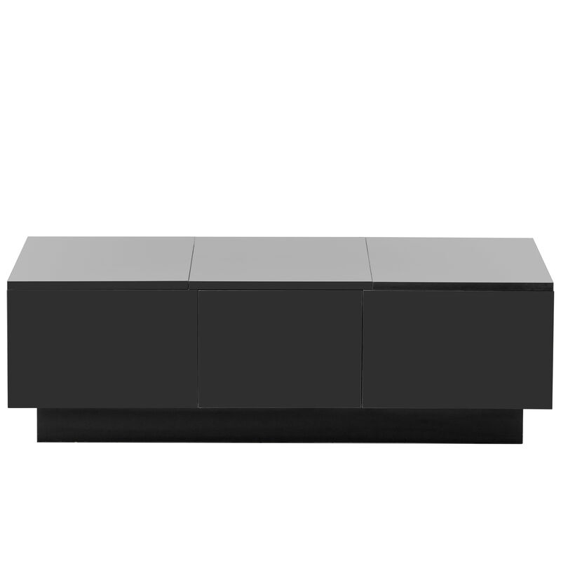 Merax Coffee Table Extendable Cocktail Table with 2 Drawers