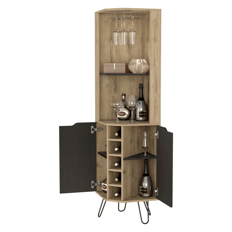 Grace Corner Bar Cabinet