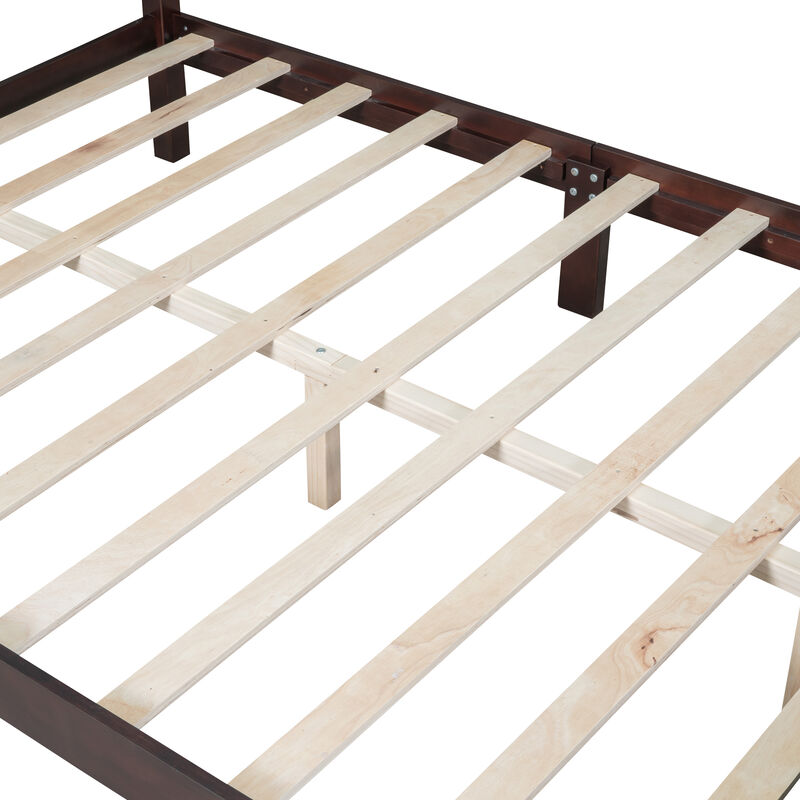 Merax Retro Style Platform Bed
