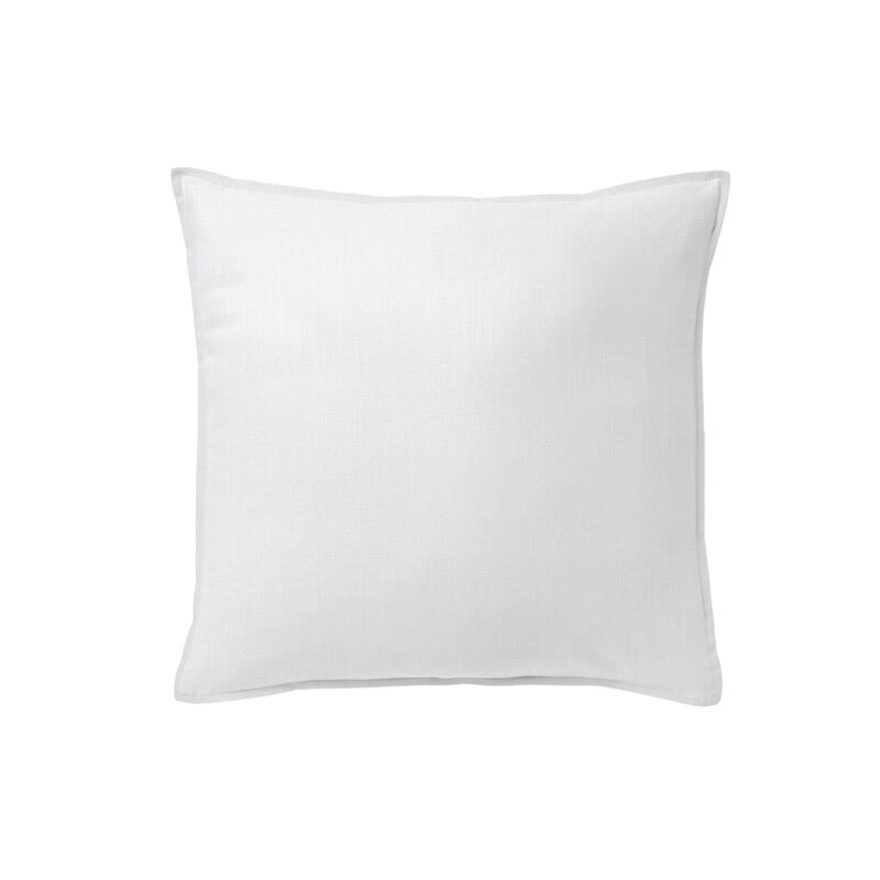 6ix Tailors Fine Linens Ancebridge Bright White Decorative Throw Pillows