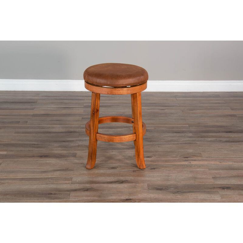 Sunny Designs Counter Swivel Stool, Cushion Seat