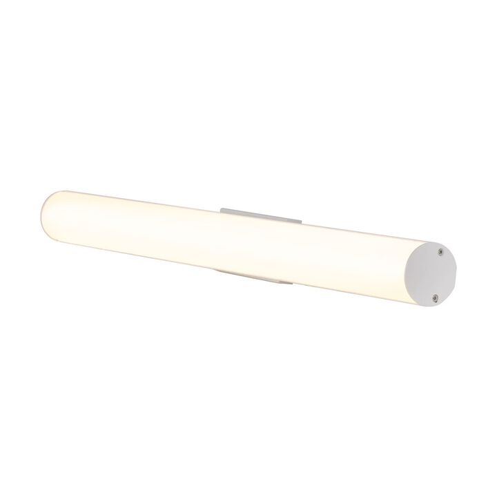 VONN Lighting Integrated AC LED ADA Compliant Bathroom Wall Lighting Fixture in White