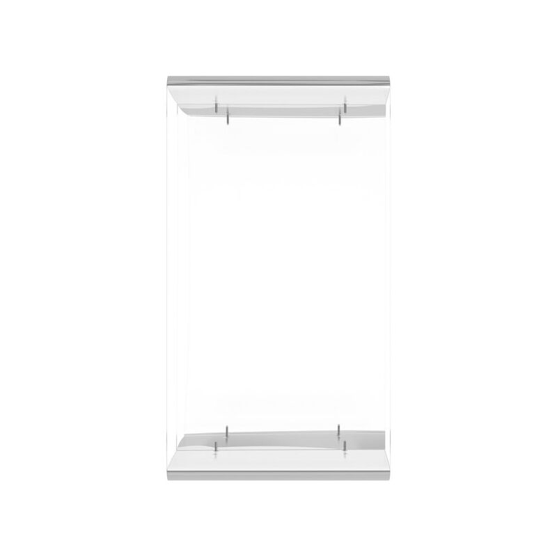 Butler Specialty Company Crystal Clear 2 Shelf Acrylic Bookcase, Clear