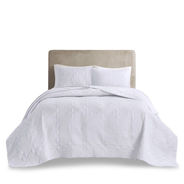 Gracie Mills McCormick 3 Piece Reversible Bedspread Set