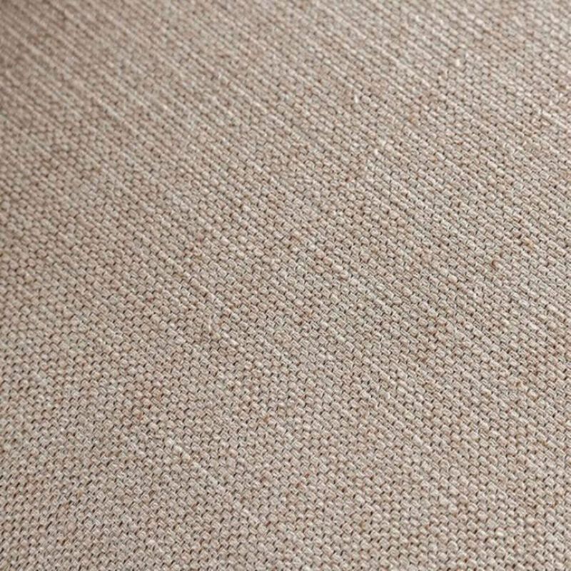 Rustic Natural Fabric Dining Chairs, Set of 2