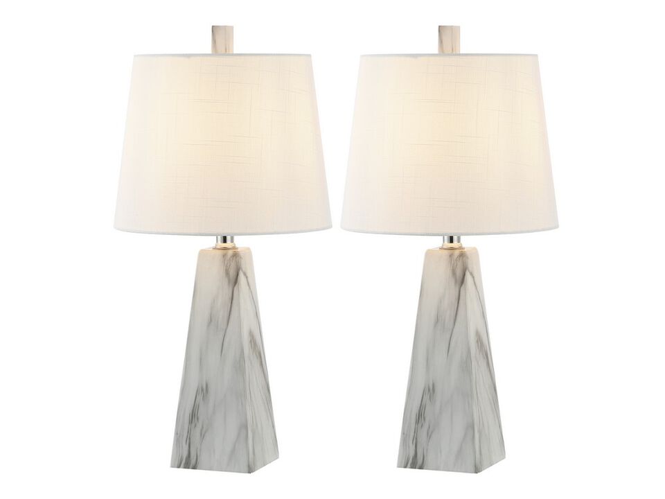 Owen Contemporary Resin LED Table Lamp