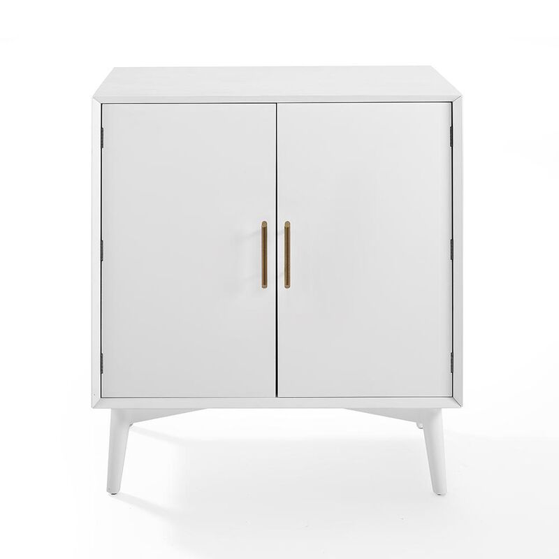 Crosley Furniture Landon Bar Cabinet White