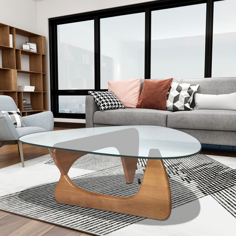 Home Modern Triangle Coffee Table