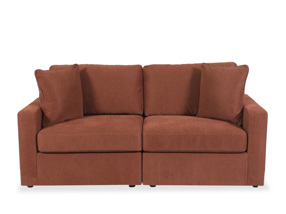 Modmax 2-Piece Modular Performance Fabric Loveseat