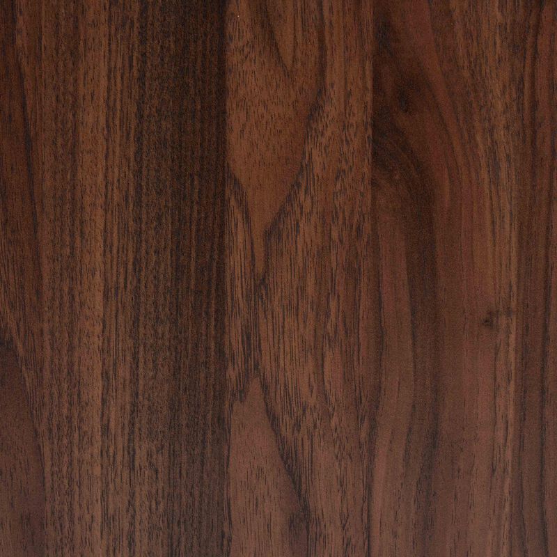 Baxton Studio Markell Mid Century Transitional Walnut Brown Finished Wood 2 Drawer Nightstand