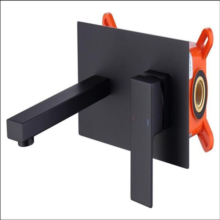 Wall Mount Bathroom Sink or Tub Faucet Modern & Space-Saving Design