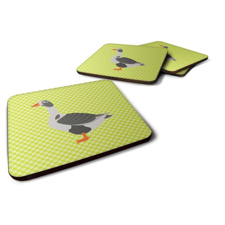 Caroline's Treasures West of England Goose Green Decorative Coasters, 3.5, Multicolor