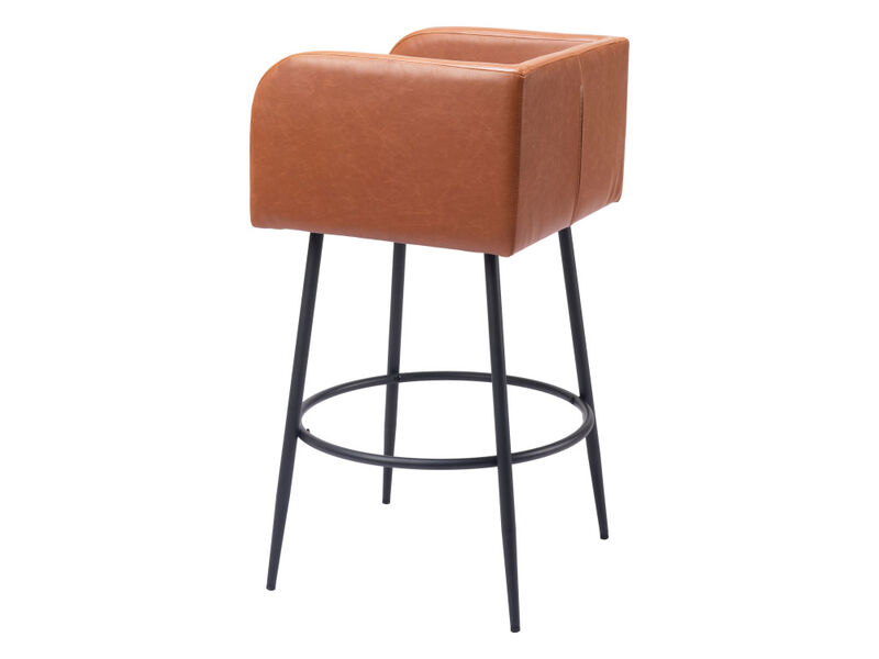 Horbat Barstool (Set of 2) Brown
