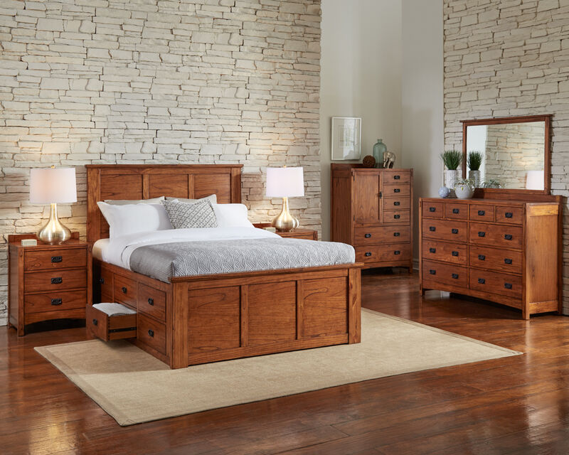 Belen Kox Harvest King Captains Bed, Belen Kox