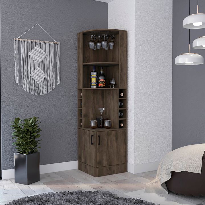 Seattle Corner  Bar Cabinet