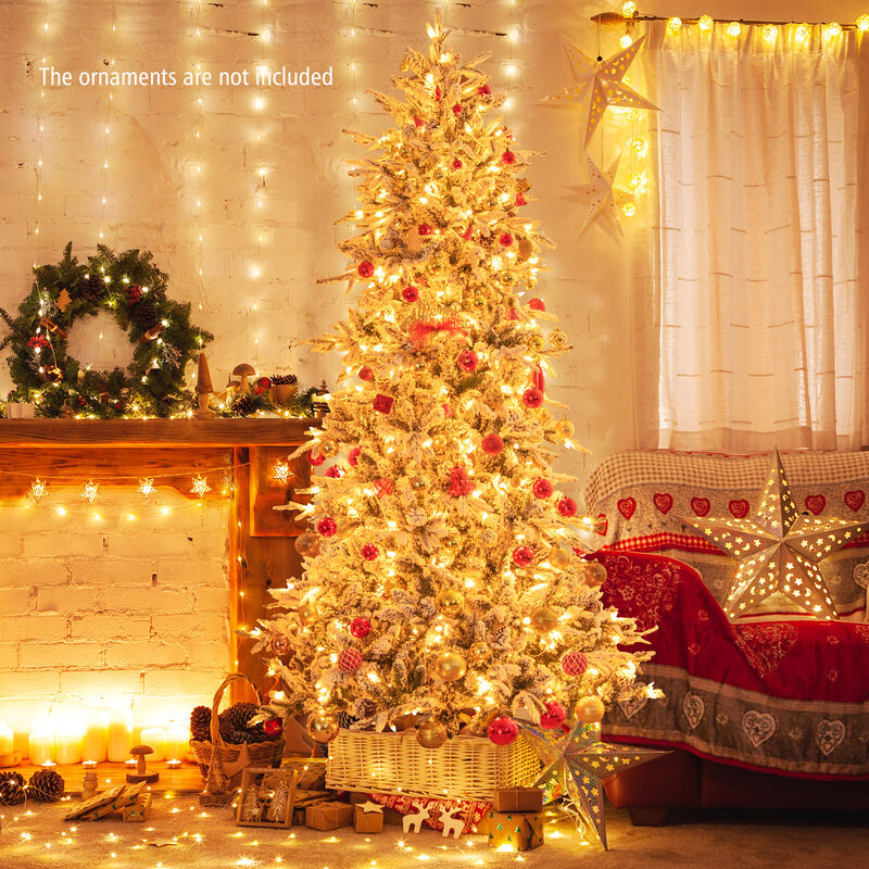 6 Feet Pre-lit Artificial Christmas Tree