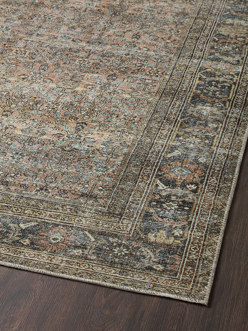 Adrian ADR03 Terracotta/Multi 7'6" x 9'6" Rug
