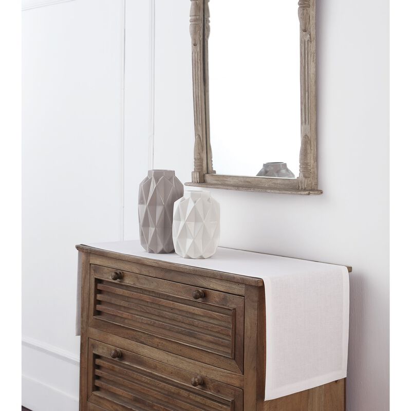 Solino Home 100% Pure Linen Table Runner | Diana
