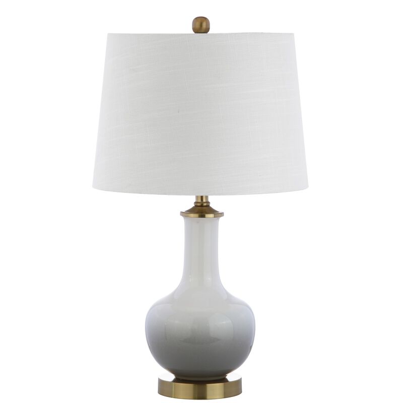 Gradient Ceramicbrass LED Table Lamp