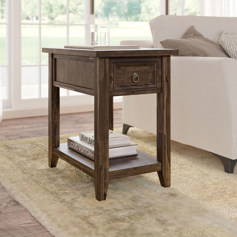 Jofran Inc. Bakersfield USB Charging Side Table