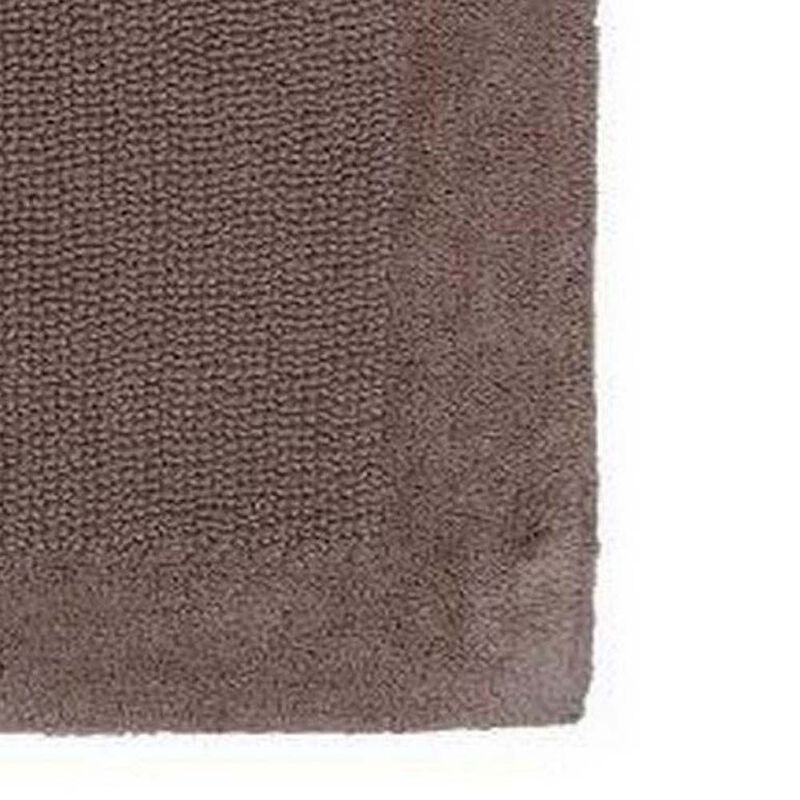 Knightsbridge Bella Napoli 220 GSF Reversible Bath Rug 24 x 40 - White