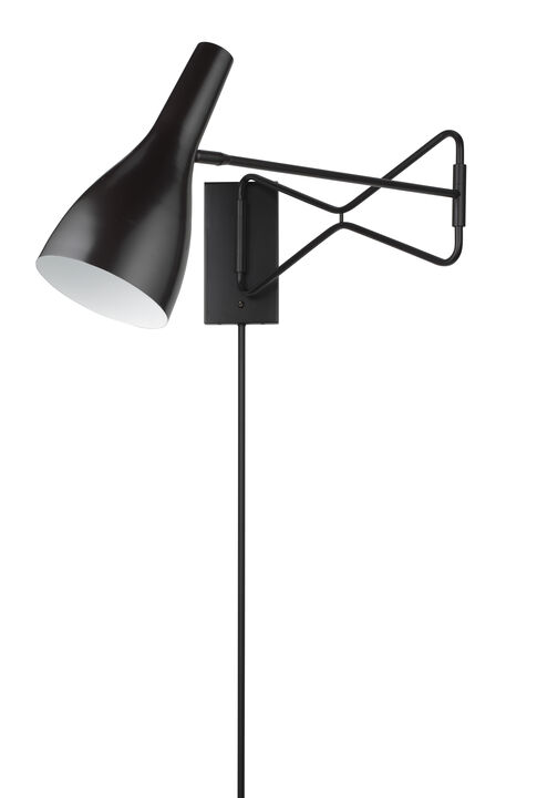 Lenz Swing Arm Wall Sconce, Bronze