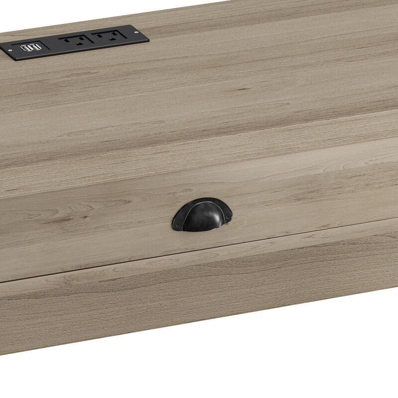 Merax 3-Drawer Dining Table with Stools Dining Set